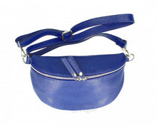Load image into Gallery viewer, JADE Italian leather sling/waist bag with detachable strap