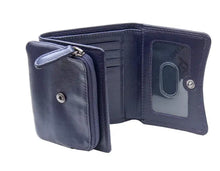 Load image into Gallery viewer, VERONICA small leather purse with RFID protection