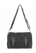 Load image into Gallery viewer, MIA Italian suede/leather messenger bag