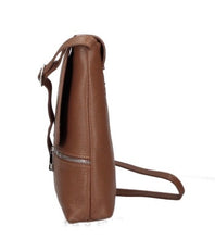 Load image into Gallery viewer, CLAUDIA Italian leather shoulder bag with zip detail