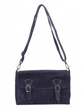 Load image into Gallery viewer, MIA Italian suede/leather messenger bag