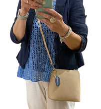 Load image into Gallery viewer, OLIVIA Small Italian leather cross body bag