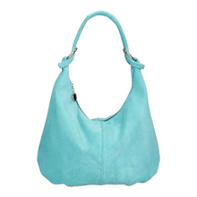 Load image into Gallery viewer, FREYA - Suede slouch shoulder bag