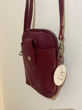 Load image into Gallery viewer, GEORGIA Italian leather phone/cross body bag