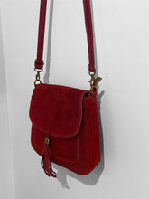 Load image into Gallery viewer, LINDA Suede/leather Shoulder/Cross Body Bag