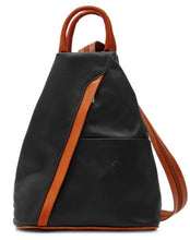 Load image into Gallery viewer, PAMELA Italian soft leather medium sized backpack