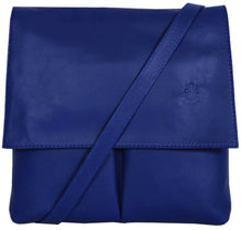 Load image into Gallery viewer, PEYTON Italian leather large cross body bag