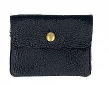 Load image into Gallery viewer, BECKY  Small Italian leather button purse
