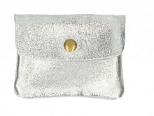 Load image into Gallery viewer, BECKY  Small Italian leather button purse