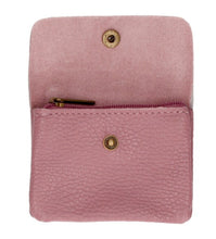 Load image into Gallery viewer, BECKY  Small Italian leather button purse