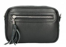 Load image into Gallery viewer, TAMMY Italian leather large cross body bag