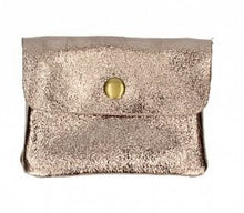 Load image into Gallery viewer, BECKY  Small Italian leather button purse