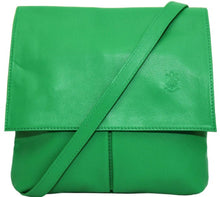 Load image into Gallery viewer, PEYTON Italian leather large cross body bag