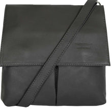Load image into Gallery viewer, PEYTON Italian leather large cross body bag