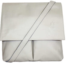 Load image into Gallery viewer, PEYTON Italian leather large cross body bag