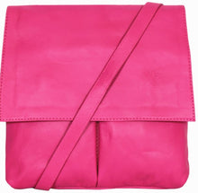 Load image into Gallery viewer, PEYTON Italian leather large cross body bag