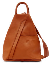 Load image into Gallery viewer, PAMELA Italian soft leather medium sized backpack
