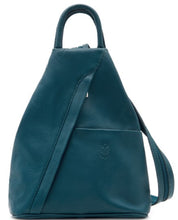 Load image into Gallery viewer, PAMELA Italian soft leather medium sized backpack