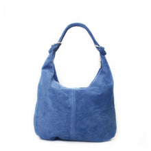 Load image into Gallery viewer, FREYA - Suede slouch shoulder bag