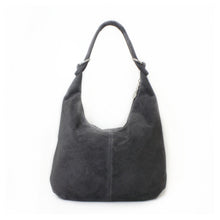 Load image into Gallery viewer, FREYA - Suede slouch shoulder bag