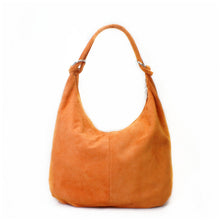 Load image into Gallery viewer, FREYA - Suede slouch shoulder bag