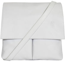 Load image into Gallery viewer, PEYTON Italian leather large cross body bag