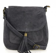 Load image into Gallery viewer, LINDA Suede/leather Shoulder/Cross Body Bag