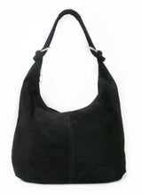 Load image into Gallery viewer, FREYA - Suede slouch shoulder bag