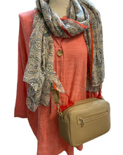 Load image into Gallery viewer, ELAINE Italian leather cross body bag