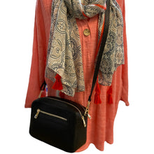 Load image into Gallery viewer, ELAINE Italian leather cross body bag