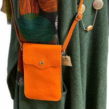Load image into Gallery viewer, PENNY   Italian leather mobile phone holder / cross body bag