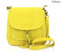 Load image into Gallery viewer, LINDA Suede/leather Shoulder/Cross Body Bag