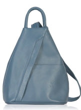 Load image into Gallery viewer, PAMELA Italian soft leather medium sized backpack