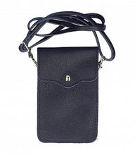 Load image into Gallery viewer, PENNY   Italian leather mobile phone holder / cross body bag