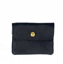 Load image into Gallery viewer, BECKY  Small Italian leather button purse