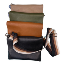 Load image into Gallery viewer, AMELIA Italian leather clutch/cross body bag