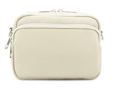 Load image into Gallery viewer, TINA Italian leather front pocket cross body bag