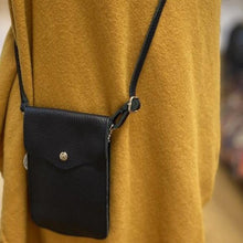 Load image into Gallery viewer, PENNY   Italian leather mobile phone holder / cross body bag
