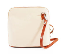 Load image into Gallery viewer, OLIVIA Small Italian leather cross body bag
