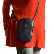 Load image into Gallery viewer, GEORGIA Italian leather phone/cross body bag