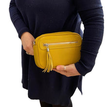 Load image into Gallery viewer, TAMMY Italian leather large cross body bag