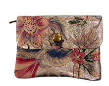 Load image into Gallery viewer, BECKY  Small Italian leather button purse