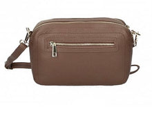 Load image into Gallery viewer, ELAINE Italian leather cross body bag