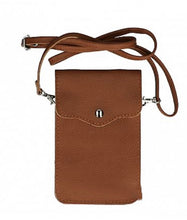 Load image into Gallery viewer, PENNY   Italian leather mobile phone holder / cross body bag