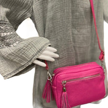 Load image into Gallery viewer, CHRISTINA Italian leather small cross body bag