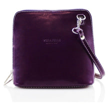 Load image into Gallery viewer, OLIVIA Small Italian leather cross body bag