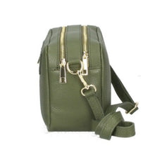 Load image into Gallery viewer, ELAINE Italian leather cross body bag
