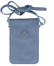 Load image into Gallery viewer, PENNY   Italian leather mobile phone holder / cross body bag