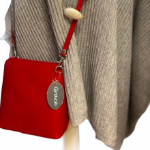 Load image into Gallery viewer, OLIVIA Small Italian leather cross body bag