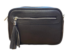 Load image into Gallery viewer, TAMMY Italian leather large cross body bag